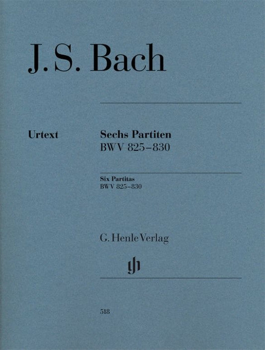 Henle Bach Six Partitas Bwv 825-830