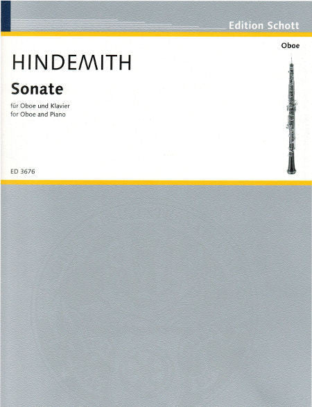 Hindemith, Sonata for Ob./Piano - 