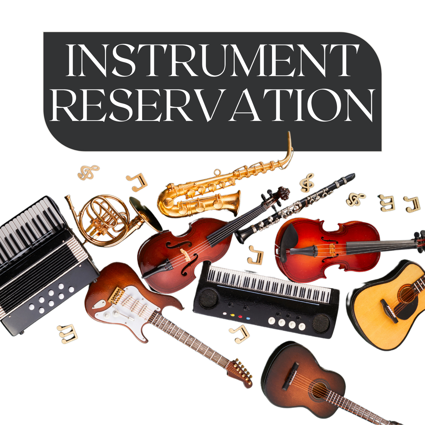 Instrument Reservation - San Diego Music Studio - San Diego Music Studio - reservation