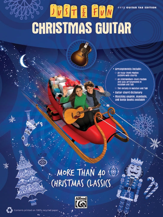Just for Fun: Christmas Guitar-Guitar : Easy/Tab - 
