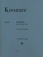 Kreutzer 42 Etudes - 