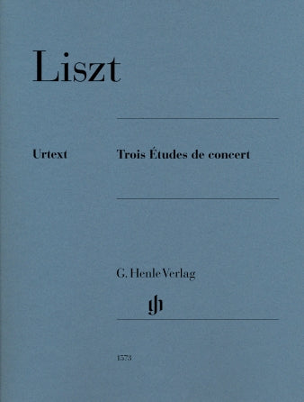 Liszt 3 Concert Etudes Piano Studies - 