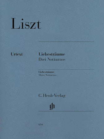 Liszt Liebesträume, 3 Notturnos - 