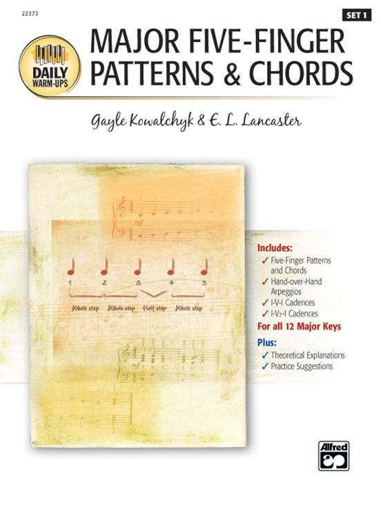 Major Five-Finger Patterns & Chords : Set 1 - 