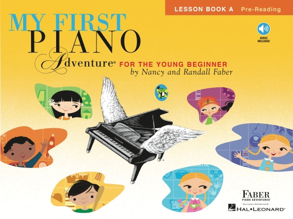 My First Piano Adventure Lesson Book A with CD AND Online Audio - 