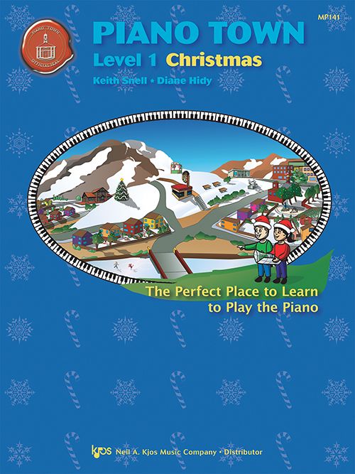 Piano Town Christmas Piano Book Series - 