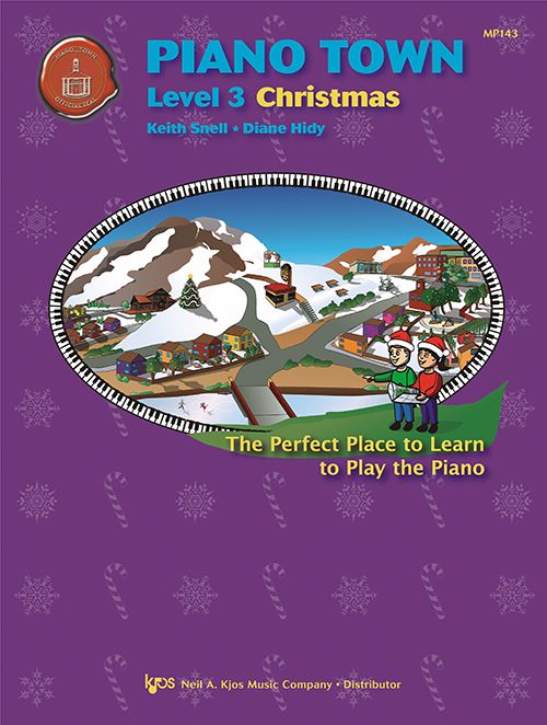 Piano Town Christmas Piano Book Series - 