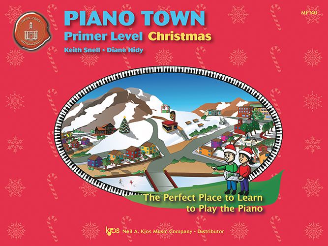 Piano Town Christmas Piano Book Series - 