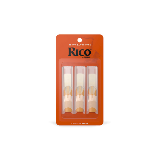 Rico Regular Tenor Sax Reeds - 3 Pack - 
