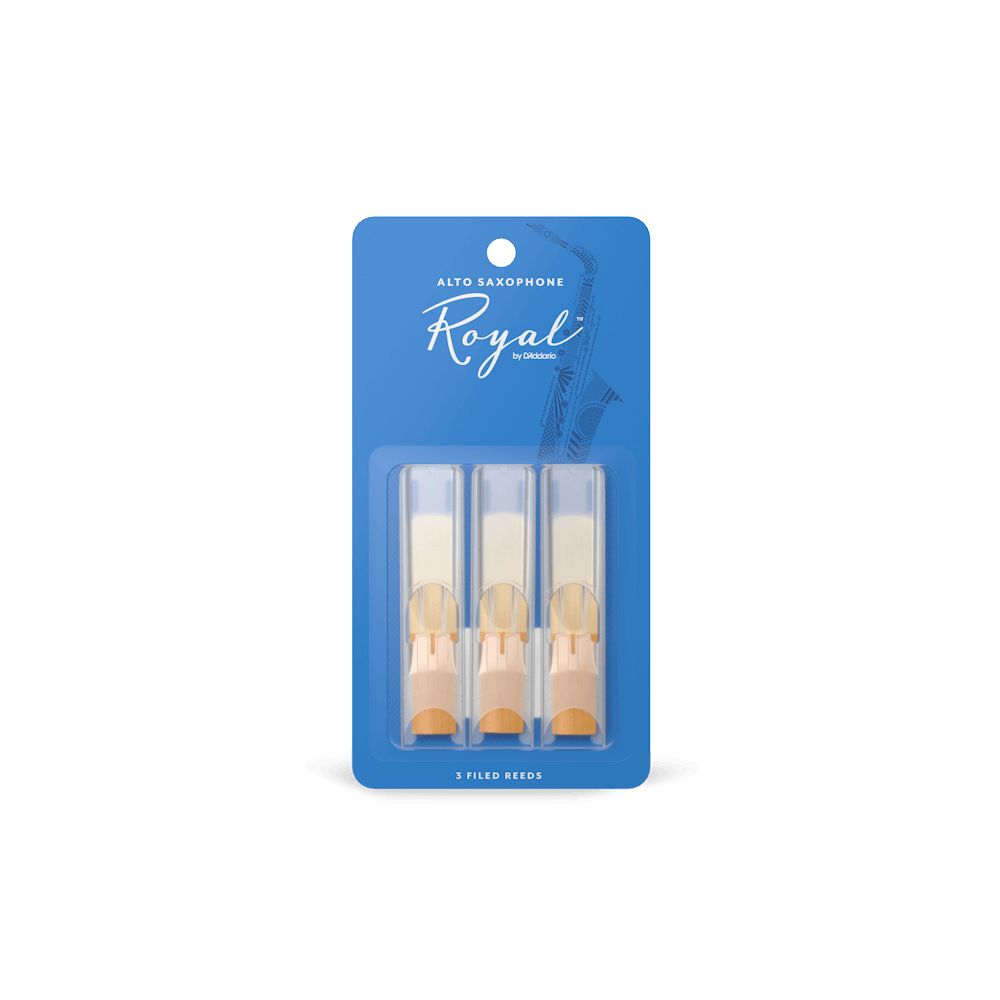 Rico Royal Alto Sax Reeds - 3 Pack - 