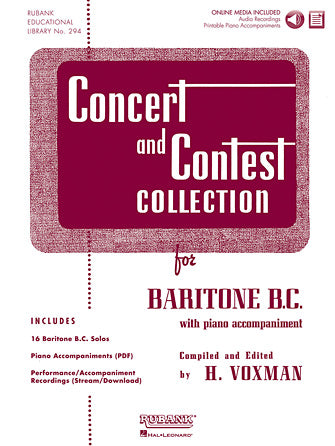 Rubank Concert and Contest - Online Media - 