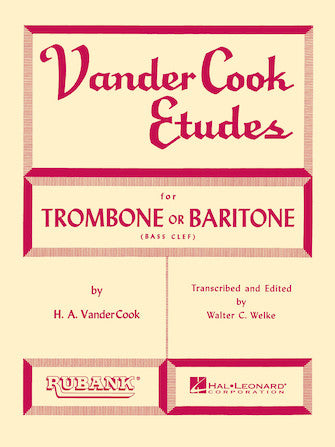 Rubank Vander Cook Etudes - 