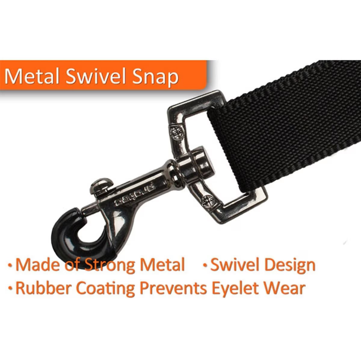Saxophone Harness - Deluxe Padded, Metal Snap, Size Larger - 