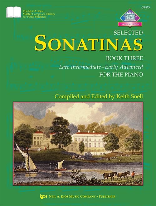 Selected Sonatinas Bk.3 CD-Piano : MCL - 