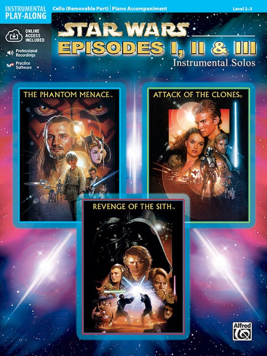 Star Wars - Episodes I, II & III: Cello With Piano Accompaniment - 