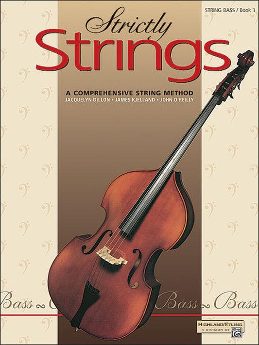 Strictly Strings Double Bass-Double Bass : Bk 1