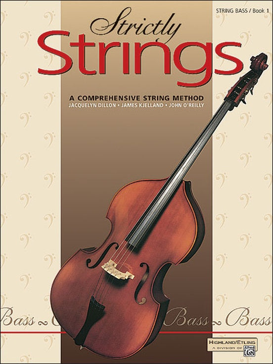Strictly Strings Double Bass-Double Bass : Bk 1 - 