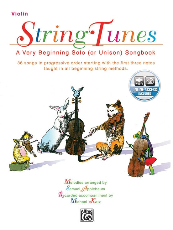 String Tunes: A Very Beginning Solo (or Unison) Songbook - 
