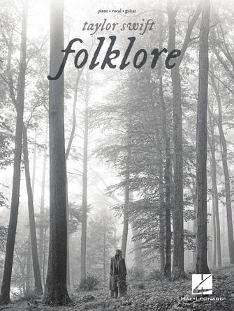 Taylor Swift – Folklore - Piano/Vocal/Guitar Artist Songbook Softcover - 