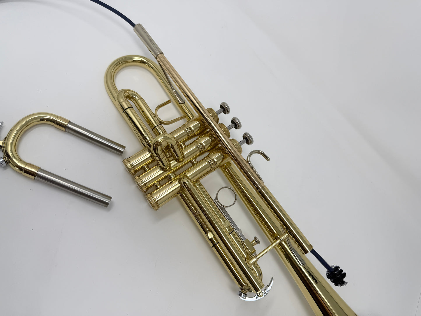 Trumpet cleaning snake, alternate view