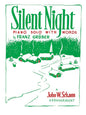 Silent Night : Piano Solo with Words - 