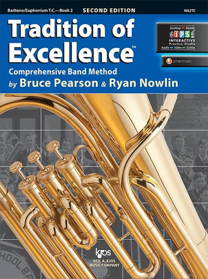 Tradition of Excellence Book 2 - by Bruce Pearson and Ryan Nowlin - San Diego Music Studio - San Diego Music Studio - sheet music