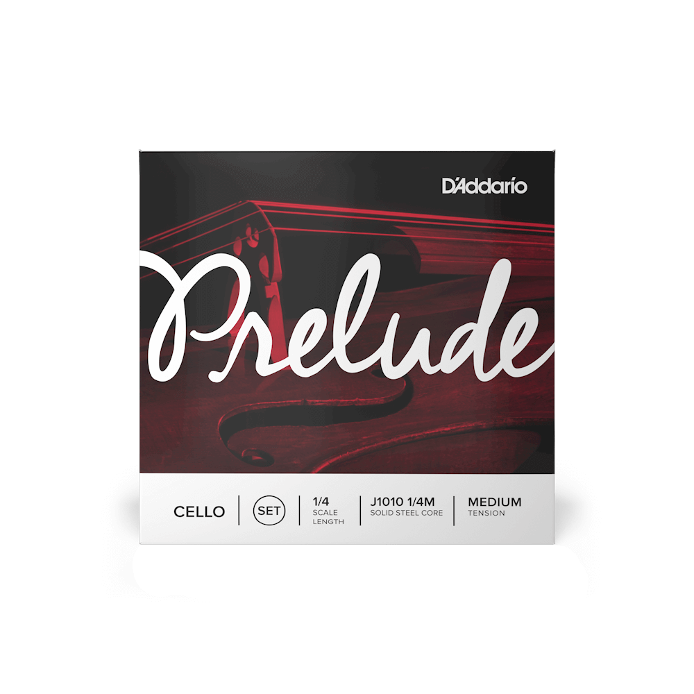 Prelude Cello Strings - 1/4 Scale - San Diego Music Studio - D'Addario - 