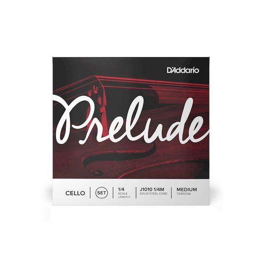 Prelude Cello Strings - 1/4 Scale - San Diego Music Studio - D'Addario - 