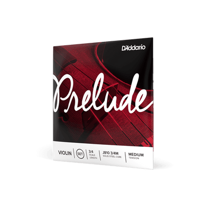 3/4 Prelude Violin Strings - G, D, A, E & Set - Medium - San Diego Music Studio - D'Addario - strings