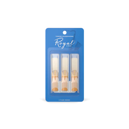 D'Addario Royal Reeds, Tenor Saxophone Reeds-3 Pack - San Diego Music Studio - D'Addario - QuickBooks