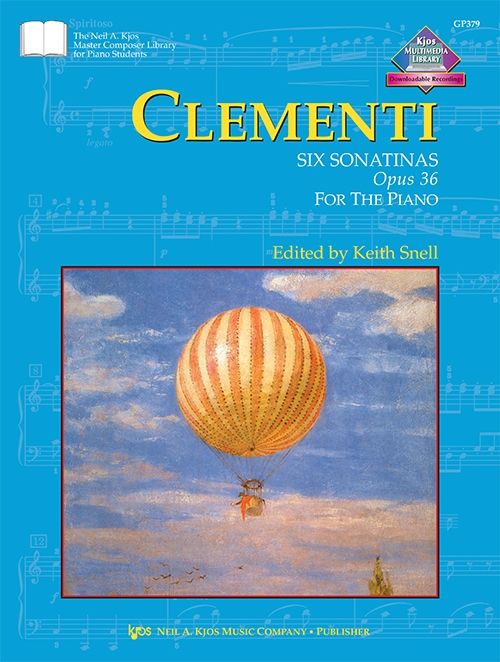 Clementi, Six Sonatinas, Op.36-Piano : MCL - 