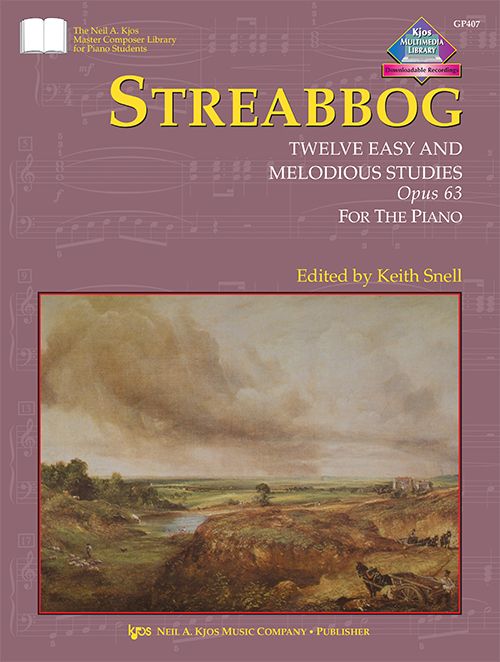 Streabbog, 12 Easy & Melodious-Piano : MCL