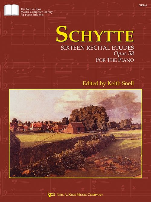 Schytte Sixteen Recital Etudes