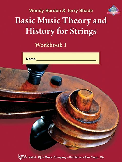 Theory and History for Strings - San Diego Music Studio - KJOS - QuickBooks