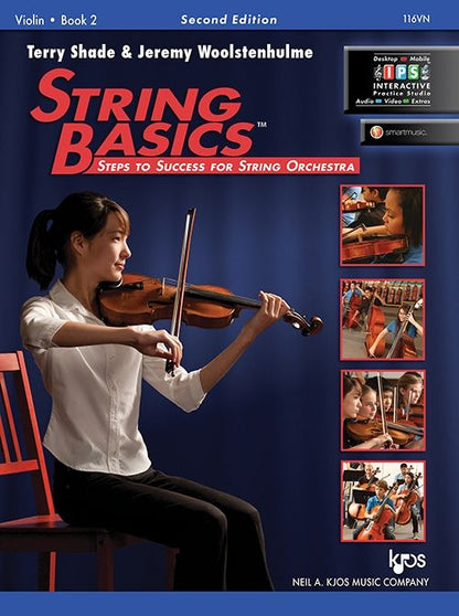 String Basics Book 2 - by Terry Shade and Jeremy Woolstenhulme - San Diego Music Studio - San Diego Music Studio - 