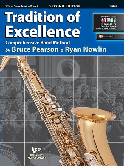 Tradition of Excellence Book 2 - by Bruce Pearson and Ryan Nowlin - San Diego Music Studio - San Diego Music Studio - sheet music